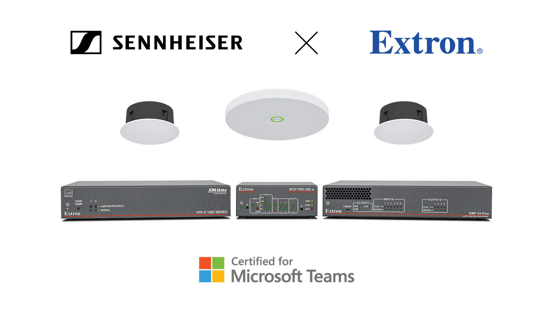 Extron y Sennheiser presentan nuevas soluciones empresariales para la ...